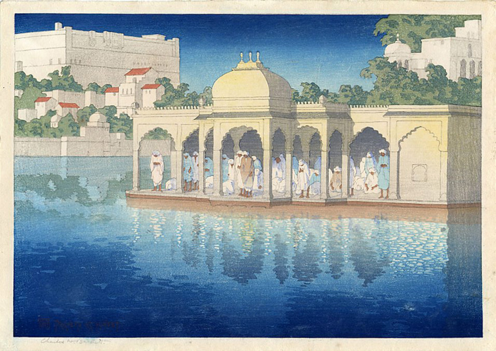 prayers at sunset